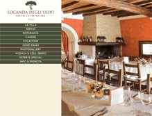 Tablet Screenshot of locandadegliulivi.com